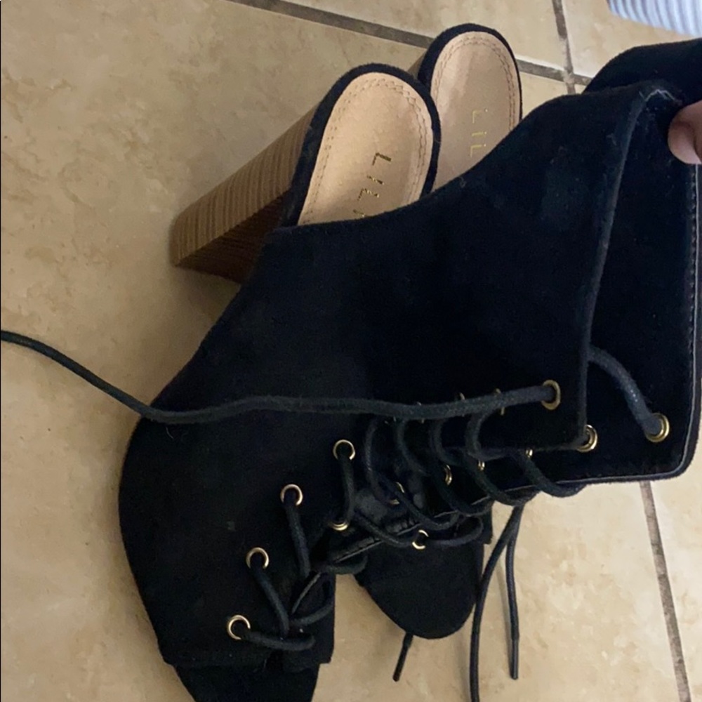 Black booties